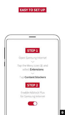 Adblock Plus for Samsung Browser android App screenshot 4